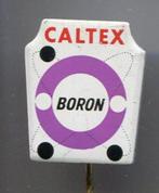 CALTEX boron blik brandst0f ( G_023a ), Verzamelen, Verzenden, Nieuw, Transport, Speldje of Pin
