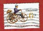 Fietsen ( Recreatief ) - U.S.A. - 6 ct - Christmas - gebr, Postzegels en Munten, Postzegels | Thematische zegels, Ophalen of Verzenden