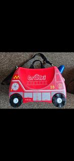 Trunki Brandweerwagen Koffer, Ophalen of Verzenden, Zo goed als nieuw, Jongen of Meisje