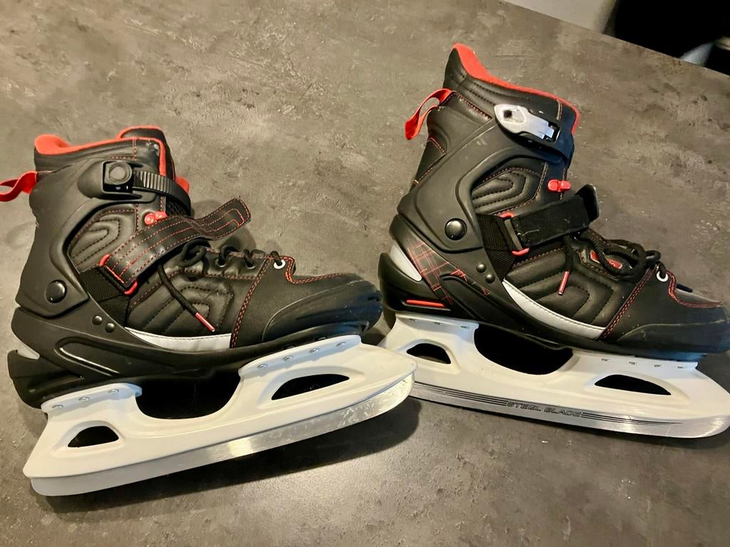 IJshockeyschaatsen Oxelo - Maat 47, Sport en Fitness, Schaatsen, Ophalen, Gebruikt, IJshockeyschaatsen, Overige merken