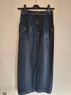 Unieke Dr. Martens denim maxirok maat S, Verzenden, Zo goed als nieuw, Blauw, Boven de knie