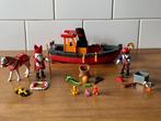 PLAYMOBIL STOOMBOOT VAN SINTERKLAAS 🎁 🎁 SUPERSET !!, Kinderen en Baby's, Speelgoed | Playmobil, Ophalen of Verzenden, Zo goed als nieuw