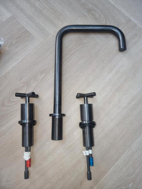 Keukenkraan nieuw, gun metal, Huis en Inrichting, Keuken | Keukenelementen, Nieuw, Minder dan 100 cm, Minder dan 50 cm, 25 tot 50 cm
