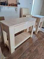 Badmeubel van terug gedroogd en geschaafd hout, Huis en Inrichting, Kasten | Ladekasten, Ophalen of Verzenden, Nieuw