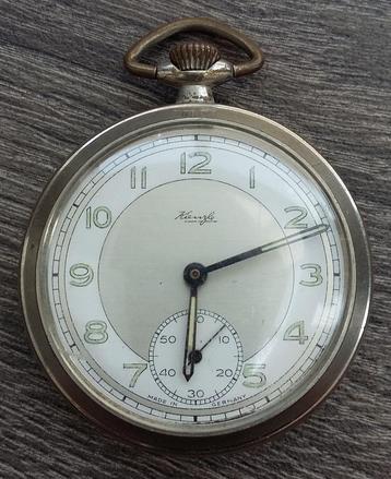 Om 1925 -1930 KIENZLE Art Deco Jugendstil Zakhorloge Horloge beschikbaar voor biedingen