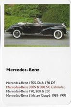 A26 autokaartje mercedes - benz 300s & 300 sc cabrio, Ophalen of Verzenden, Zo goed als nieuw, Auto's