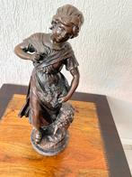 Bronzen beeld, Ophalen of Verzenden, Zo goed als nieuw
