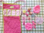 Poppen luiertas met accessoires Princess Coralie, Kinderen en Baby's, Speelgoed | Poppen, Ophalen of Verzenden, Gebruikt