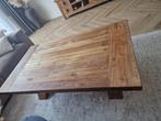 Grote Houten Salontafel, Gebruikt, 100 tot 150 cm, Teakhout, Ophalen of Verzenden