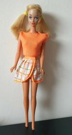 Barbie vintage rokje  #1451 tangerine scene  Mattel 1970, Verzamelen, Poppen, Ophalen of Verzenden, Zo goed als nieuw, Kleertjes