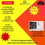 8 kw warmtepomp 20% + 5% korting ( subsidie is € 2800,00), Overige typen, Nieuw, Ophalen of Verzenden, 60 tot 150 cm