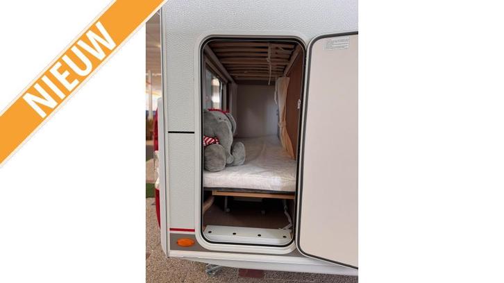 Bürstner Premio Life 415 TK HEEL VEEL VOORDEEL, Caravans en Kamperen, Caravans, Bedrijf, tot en met 4, 750 - 1000 kg, Standaardzit