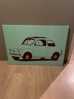 Fiat 500 Kunst aan de Muur, Ophalen of Verzenden