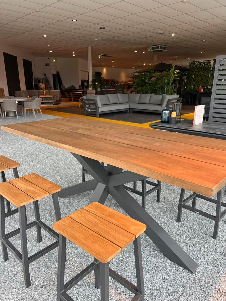 Life outdoor living Doetinchem, Tuin en Terras, Tuinsets en Loungesets, Nieuw, Loungeset, Teakhout, Meer dan 8 zitplaatsen, Bank