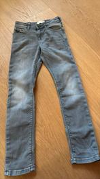 Stoere zgan grijs skinny spijkerbroek Scotch & Soda mt 128/8, Broek, Ophalen of Verzenden, Zo goed als nieuw, Scotch & Soda