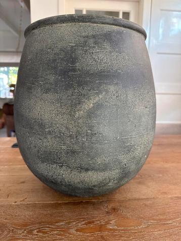 Grote Bruin/Grijze Sierpot - 38cm beschikbaar voor biedingen