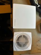 2 Badkamerventilatoren 100mm, Doe-het-zelf en Verbouw, Ophalen of Verzenden, Gebruikt, Ventilator