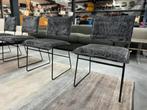 4 Nieuw Jess Design Stoel Norman Eetkamerstoel Stof, Huis en Inrichting, Stoelen, Overige kleuren, Nieuw, Ophalen of Verzenden