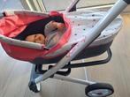 Baby Annabel pop (baby Alexander) met wandelwagen, poppenbed, Ophalen of Verzenden, Zo goed als nieuw, Babypop