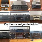 Div vintage draagbare cassetterecorders jaren 70 80 90 retro, Ophalen of Verzenden, Overige merken