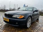 BMW 325Ci Coupe AUT 2004 Blauw / Eisenmann uitlaat, Auto's, BMW, Automaat, Zwart, Blauw, 11 km/l