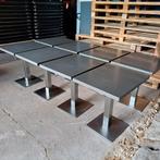 8 x tafels terras kantine cafe partij tafels, Ophalen, Gebruikt, Rechthoekig
