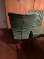 2x Montis Spica stoelen - lichtgroen leer, Ophalen