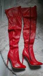 Lederlook overknee laarzen, Hoge laarzen, Verzenden, Nieuw, No Access