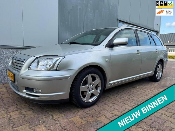 Toyota Avensis Wagon 1.8 VVTi Linea Sol ( TREKHAAK + CRUISE, Auto's, Toyota, Bedrijf, Te koop, Avensis, ABS, Achteruitrijcamera