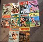 10 delen Korak,zoon van Tarzan naar Edgar Rice Burroughs’, Meerdere comics, Gelezen, Ophalen of Verzenden, Europa