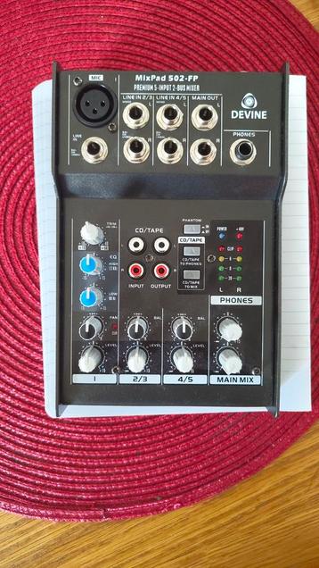 Devine MixPad 502-FP beschikbaar voor biedingen