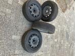185 60 15 Winterbanden met velgen VW Polo, Auto-onderdelen, Banden en Velgen, Ophalen, 15 inch, Personenwagen, 185 mm