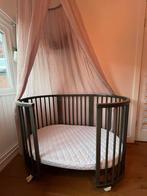 Zgan Stokke Sleepi Bed Set Hazy Gray, Ophalen of Verzenden, Zo goed als nieuw, Ledikant