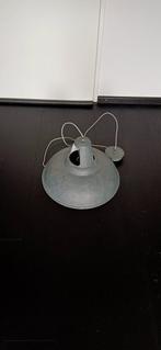 Hanglamp zink look, Ophalen, Zo goed als nieuw, Metaal, Minder dan 50 cm