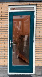 Tuindeur / Balkondeur - 211,5 x 83 cm - Goede Staat, Doe-het-zelf en Verbouw, Deuren en Horren, 80 tot 100 cm, Ophalen of Verzenden