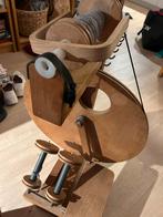 Spinnewiel met twijnmolen - Louët, Ophalen, Gebruikt, Spinnewiel