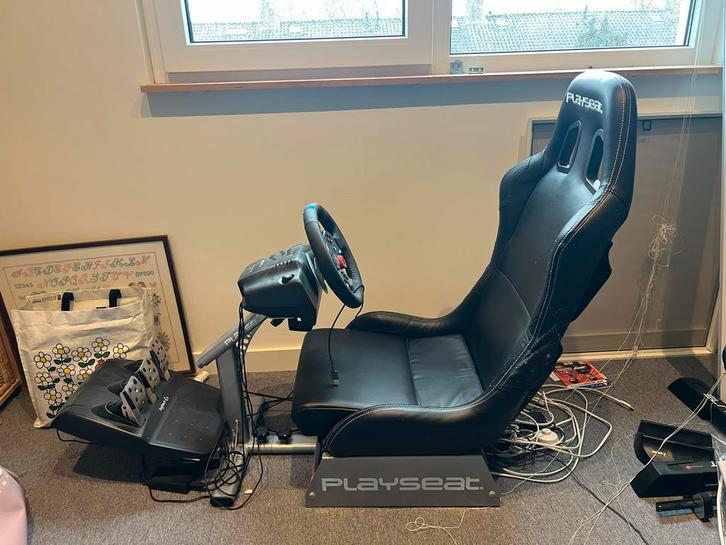 Playseat - Stoel (Zonder Stuur/Pedalen), Spelcomputers en Games, Spelcomputers | Overige, Gebruikt, Ophalen