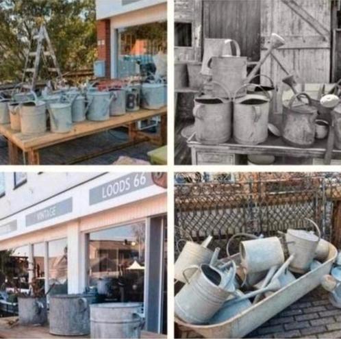 Aker, potten bloempot teil bad bak gieter zink | Loods66, Tuin en Terras, Bloembakken en Plantenbakken, Binnen, Balkon, Tuin, Rond