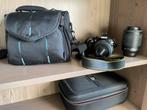 Nikon d3100 met twee lenzen en tas en charger, Audio, Tv en Foto, Fotocamera's Digitaal, Gebruikt, Spiegelreflex, Ophalen of Verzenden