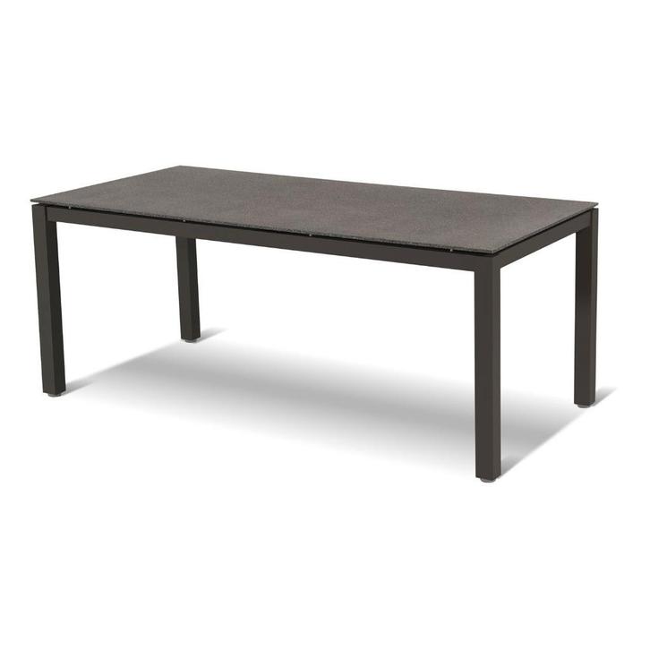 Hartman Imperial tafel met Spraystone top 180x90cm, Tuin en Terras, Tuintafels, Nieuw, Rechthoekig, Aluminium, Ophalen