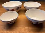 Boerenbont schalen set van 4, Gebruikt, Ophalen of Verzenden, Schaal of Schalen, Aardewerk