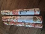 2 rolleb Eijffinger vinylbehang – Bloemenpatroon, Huis en Inrichting, Stoffering | Behang, Ophalen, Rood