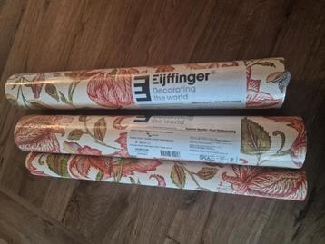 2 rolleb Eijffinger vinylbehang – Bloemenpatroon beschikbaar voor biedingen