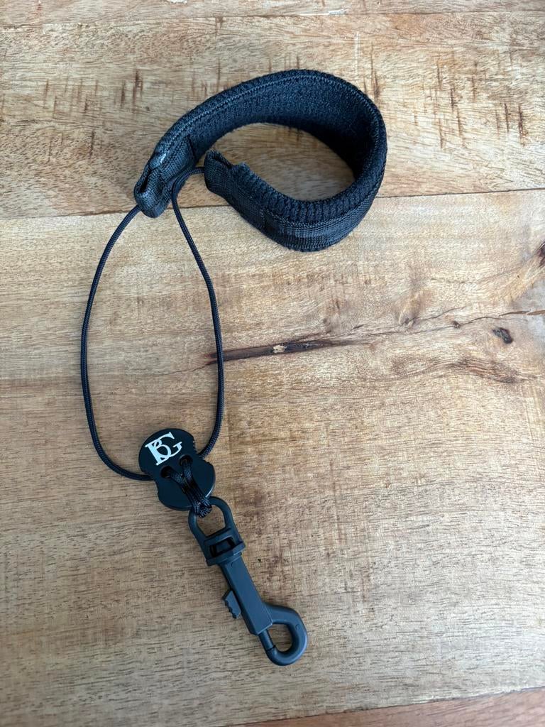 BG draagkoord gebogen sopraansaxofoon, Muziek en Instrumenten, Ophalen of Verzenden, Zo goed als nieuw, Sopraan