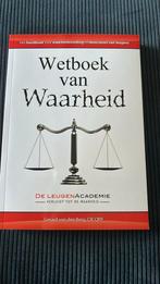 Gerard van den Berg - Wetboek van waarheid, Boeken, Ophalen of Verzenden, Nieuw, Gerard van den Berg