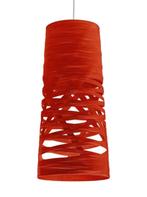 Prachtige tress picola foscarini hanglamp nieuw! Kleur rood., Huis en Inrichting, Lampen | Hanglampen, Overige materialen, Design