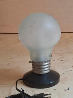 Ikea pop-art gloeilamp lamp , jaren 80 , vintage, Ophalen of Verzenden, Minder dan 50 cm