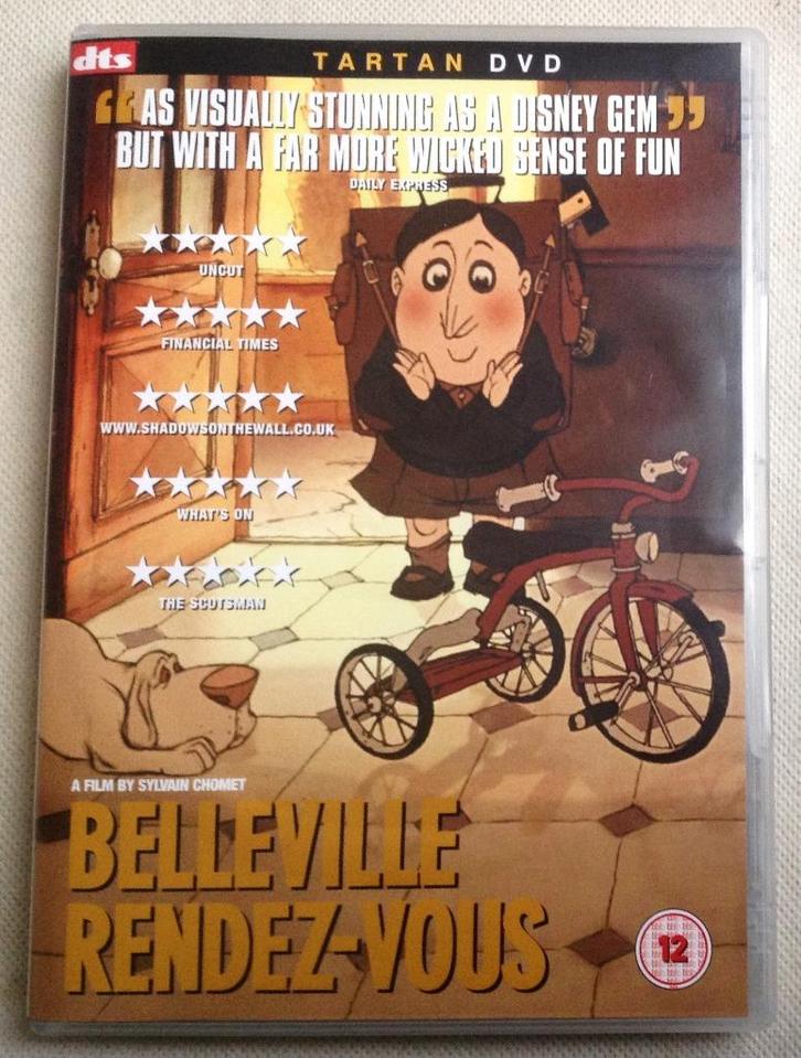 Belleville Rendez-Vous (UK-Import) Triplettes de Belleville, Cd's en Dvd's, Dvd's | Tekenfilms en Animatie, Europees, Tekenfilm