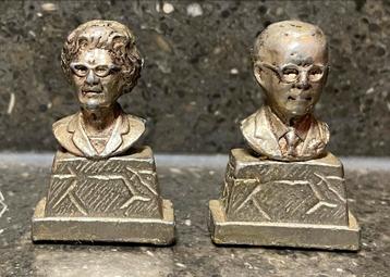Juliana & Bernhard Miniatuur Bustes beschikbaar voor biedingen