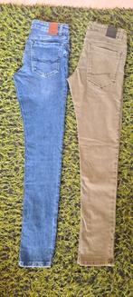 In prima staat: 2 Skinny spijkerbroeken maat 176, Broek, Gebruikt, Ophalen of Verzenden, Cars jeans